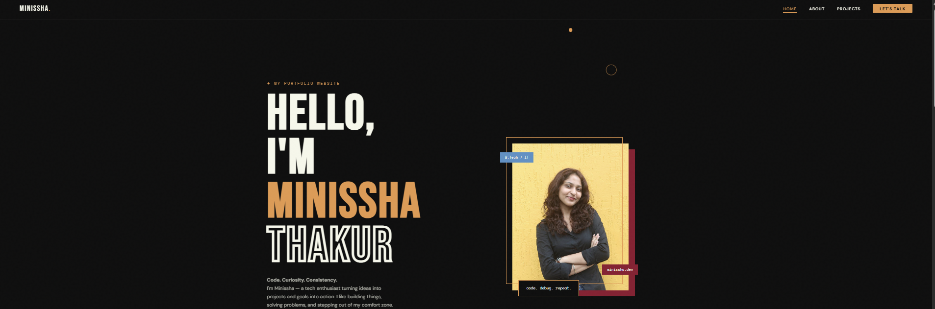 Personal Portfolio Website